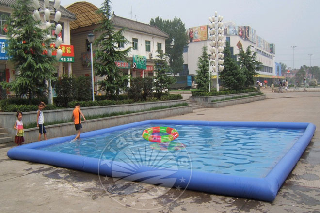 北京充气游泳池游玩