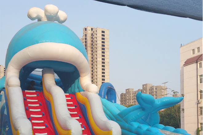 北京大鲸鱼水滑梯